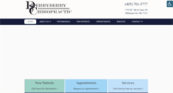 Desktop Screenshot of derryberrychiropractic.com
